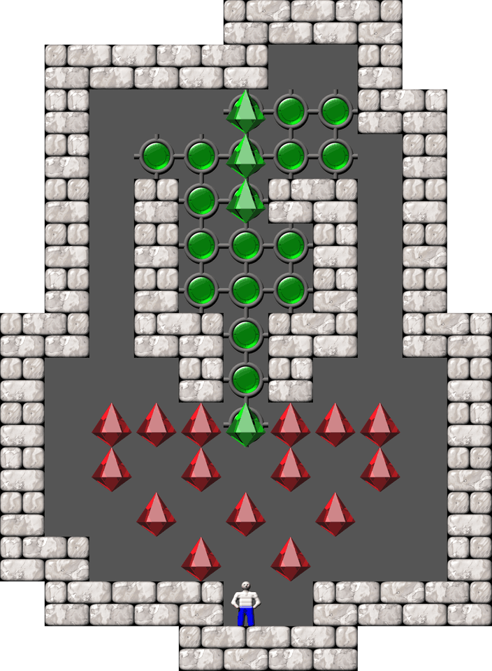 Sokoban Svens Collection level 1129